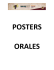Posters Orales