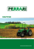 Folleto comercial - Tractores FERRARI
