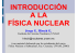 introducción a la física nuclear - Instituto de Ciencias Nucleares UNAM