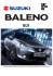Especificaciones Suzuki Baleno