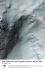 Una Colada de Lava Fluyendo al Interior de un Cráter