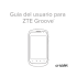 Guía del usuario para ZTE Groove