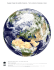 Europa: Imagen de satélite (mosaico) − Tierra, océanos, banquisa y