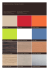 Gama de colores / Range of colors