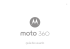 Manual Motorola Moto 360