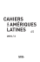 cahiers amériques latines - l`Iheal