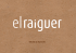 Catálogo El Raiguer
