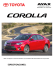 Especificaciones Toyota Corolla XEI