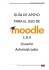 Guía Moodle 1.9.4 usuario administrador