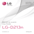 Descarga Manual LG L50