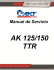 manual de servicio ak-125-150-ttr-esp
