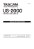 US-2000 Owner`s Manual