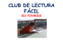 CLUB DE LECTURA FÁCIL