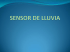 SENSOR DE LLUVIA