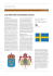 Los símbolos nacionales suecos