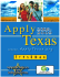 2008-2009 ApplyTexas Application for Freshman Admission