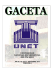 Gaceta III - Secretaría - Universidad Nacional Experimental del