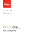 Manual hTc One M8 Windows CDMA
