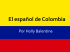 El español de Colombia